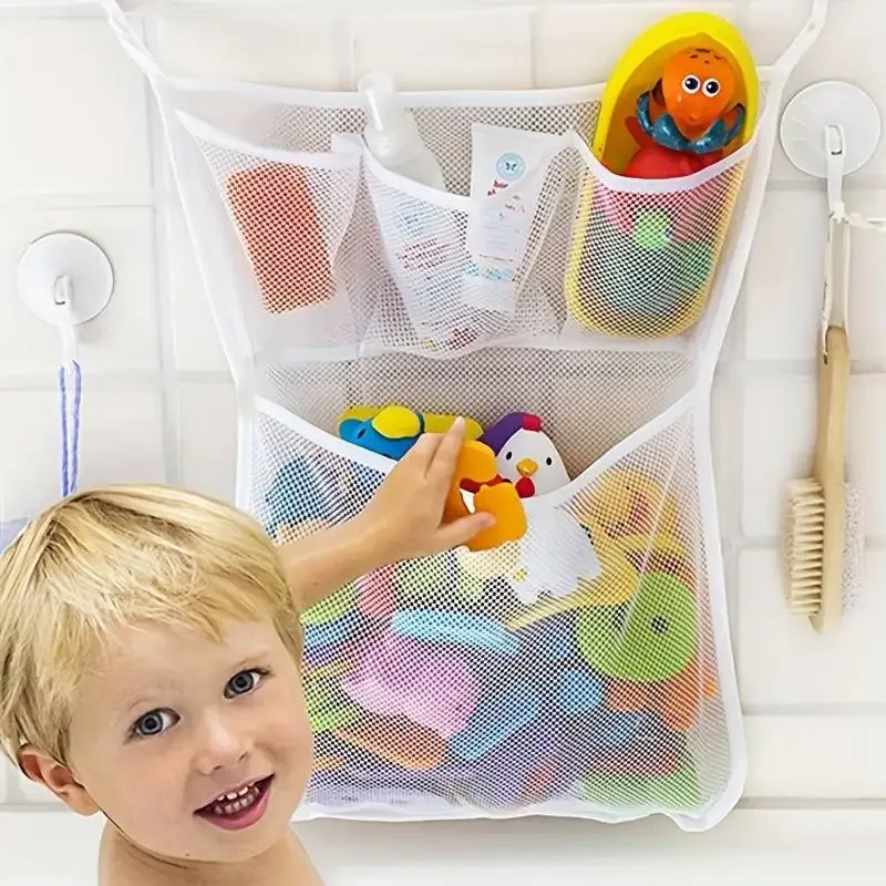 Home Bathroom Organizer - Chuveiro de bebê brinquedos de banho