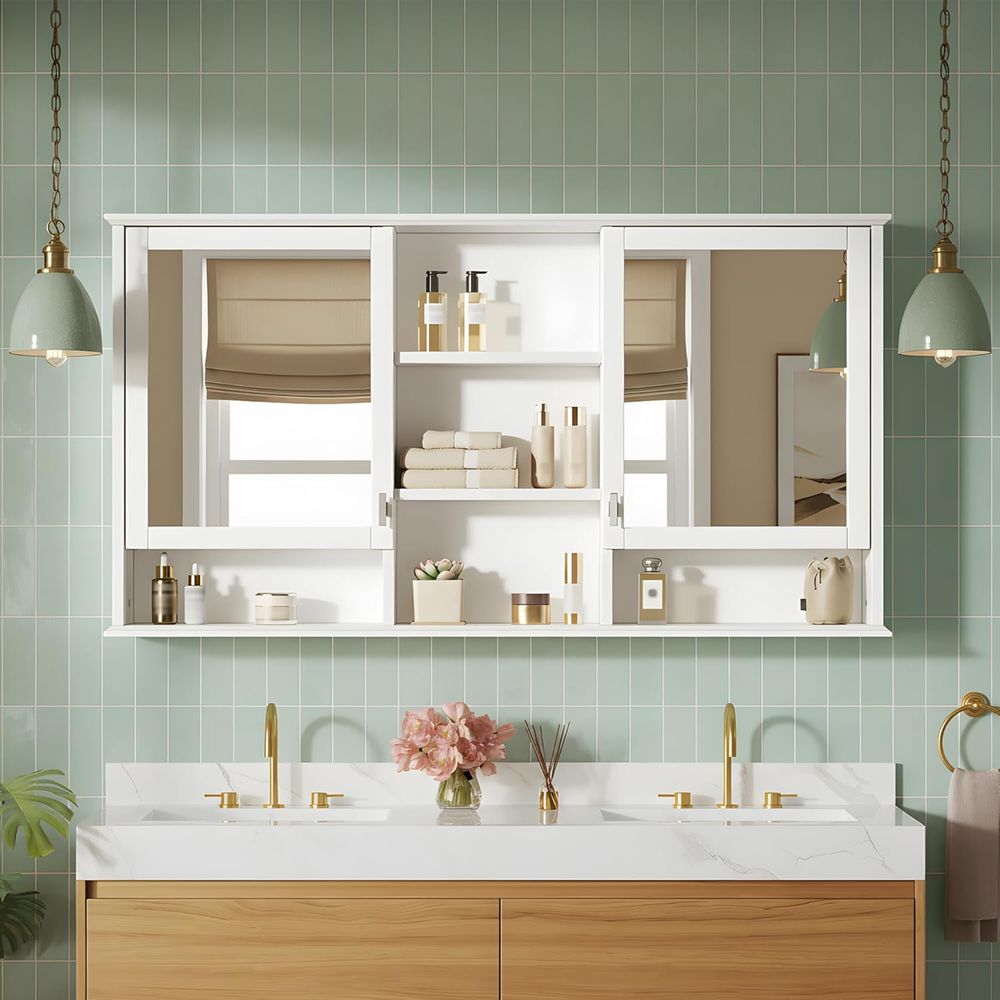 Home Bathroom Organizer - Armário de Remédios para Banheiro com