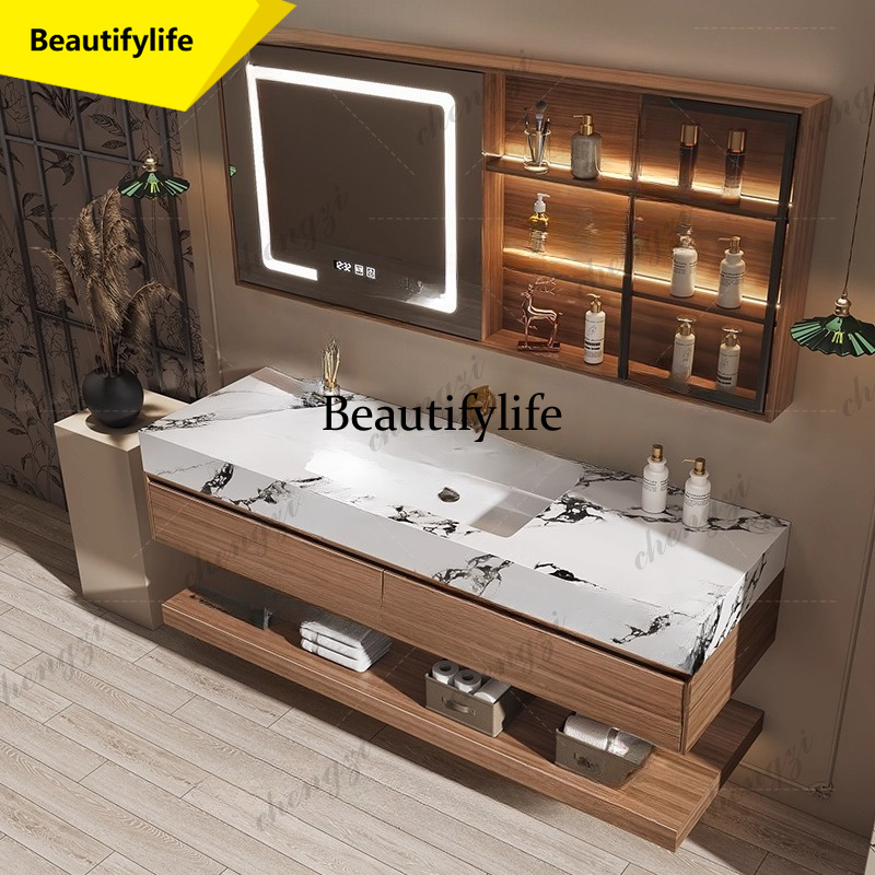 Home Bathroom Vanity Combo - Armário de Banheiro de Madeira M02