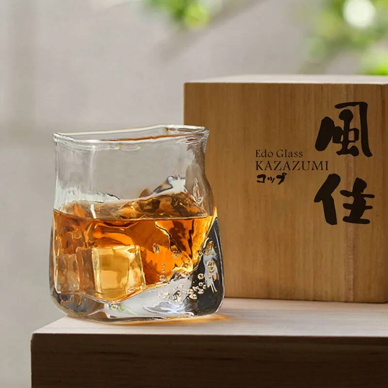 Yamazaki Home Bathroom Storage - Handmade Japanese Whisky Artwork Wine Cup,