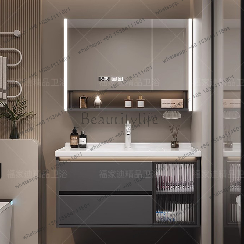 Home Bathroom Vanity Combo - Armário de Banheiro Moderno de Luxo