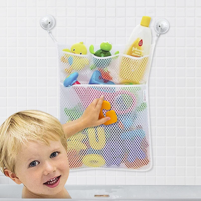 Home Bathroom Organizer - Chuveiro de bebê brinquedos de banho