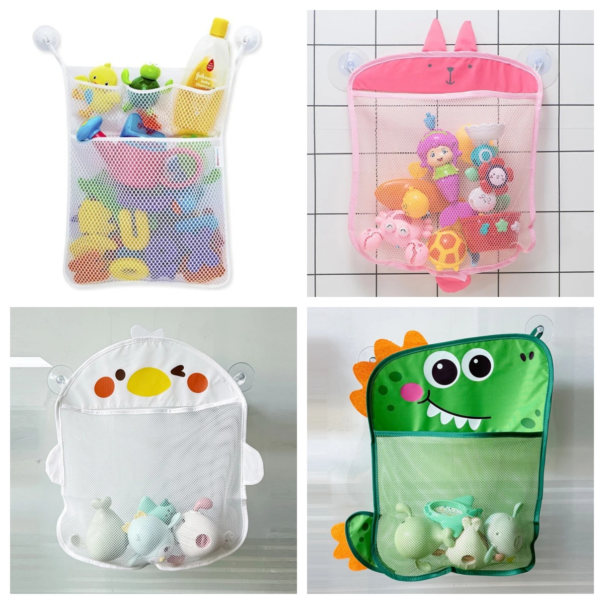 Home Bathroom Organizer - Cesto de Banho Infantil em Tela