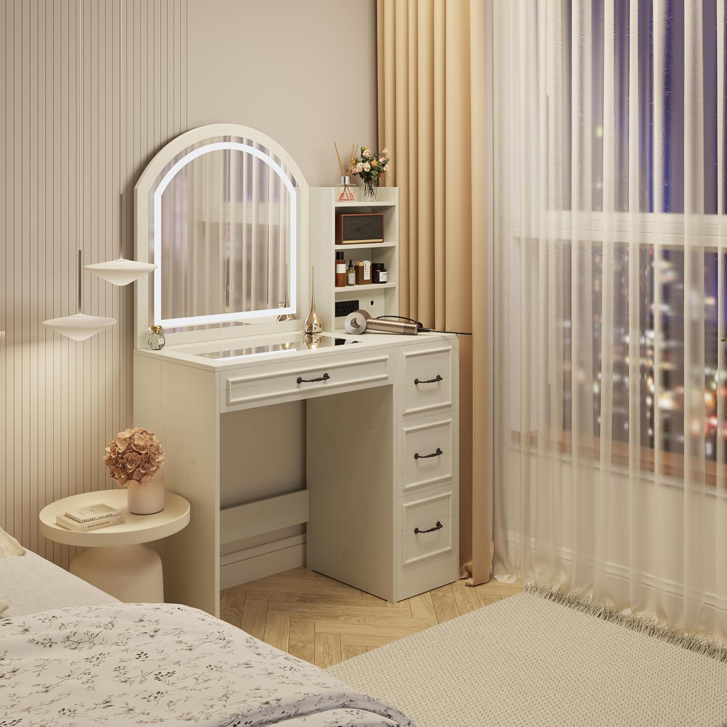 Penteadeira Moderna com Espelh - Home Outlet Bathroom Vanity avaliação e preço