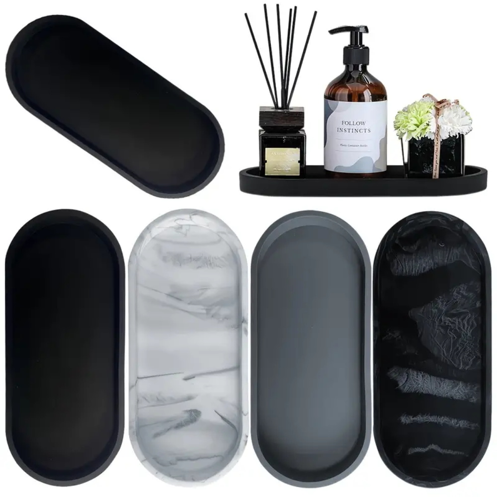 1 Unidade Bandeja de Silicone  - Home Essentials Bathroom Storage avaliação e preço