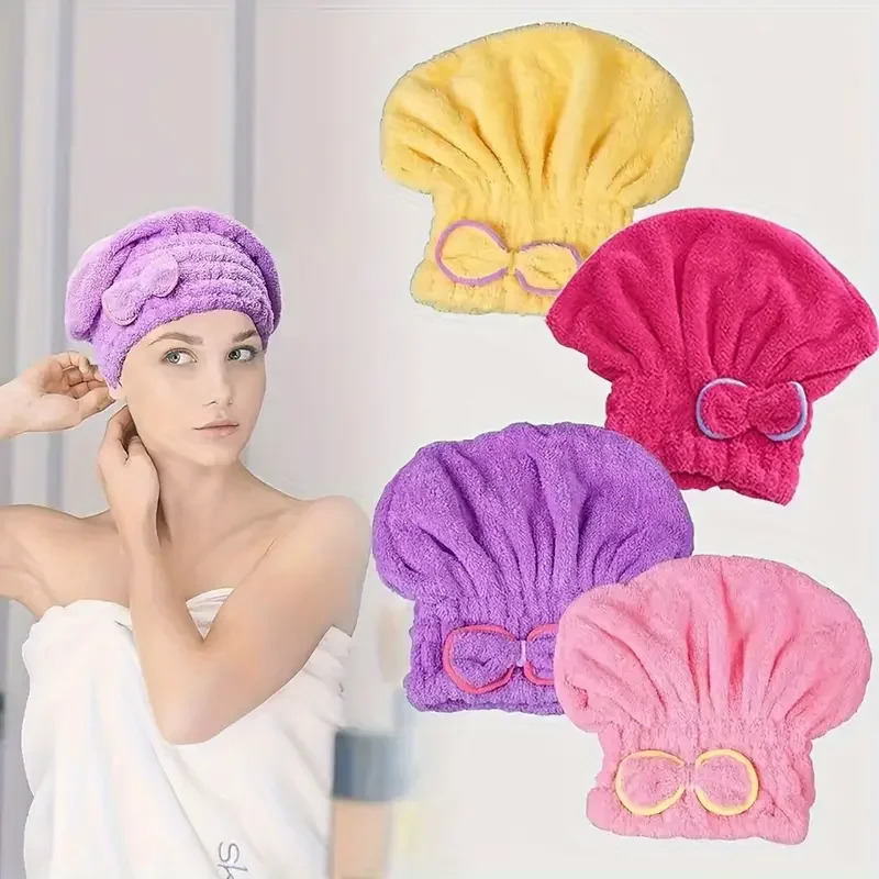 Touca de Cabelo de Secagem Ráp - Home Bathroom Gadgets avaliação e preço