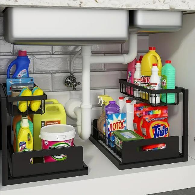Organizador de Armário Desliza - Home Bathroom Organizer avaliação e preço