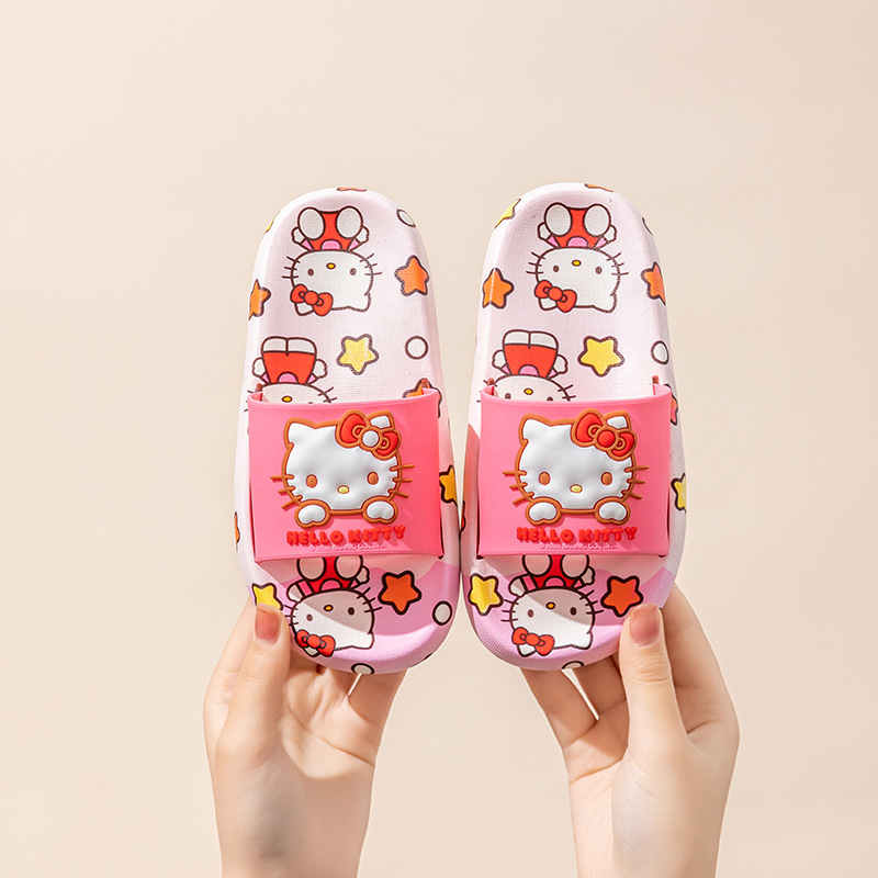 Chinelos de sola macia Kuromi  - Home Bathroom Wear avaliação e preço
