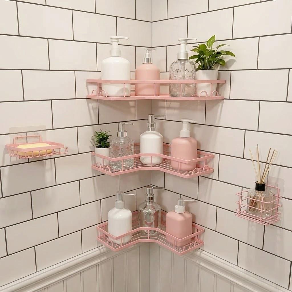 Conjunto de 5 Peças Organizado - Home Essentials Bathroom Storage avaliação e preço