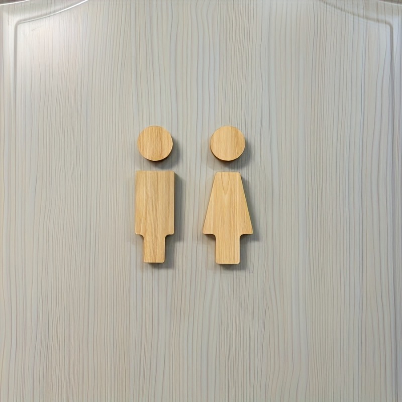 2 peças sinal de banheiro de m - Home Bathroom Gadgets avaliação e preço