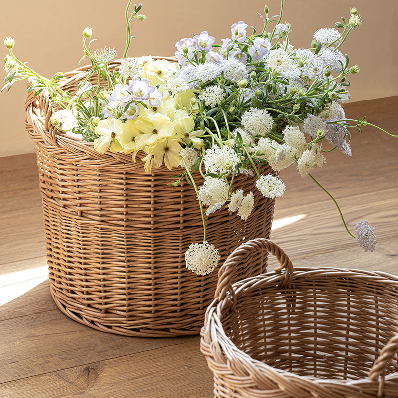Cesto de Roupa Suja de Rattan  - Home Essentials Bathroom Storage avaliação e preço