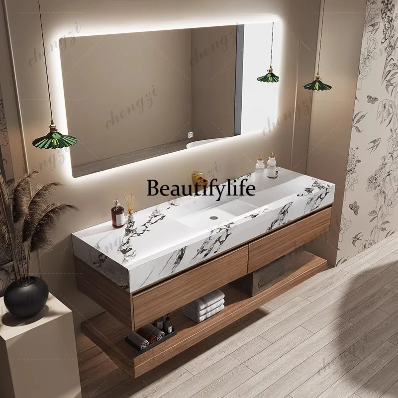 Armário de Banheiro de Madeira - Home Bathroom Vanity Combo avaliação e preço