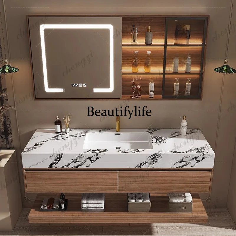 Armário de Banheiro de Madeira - Home Bathroom Vanity Combo avaliação e preço