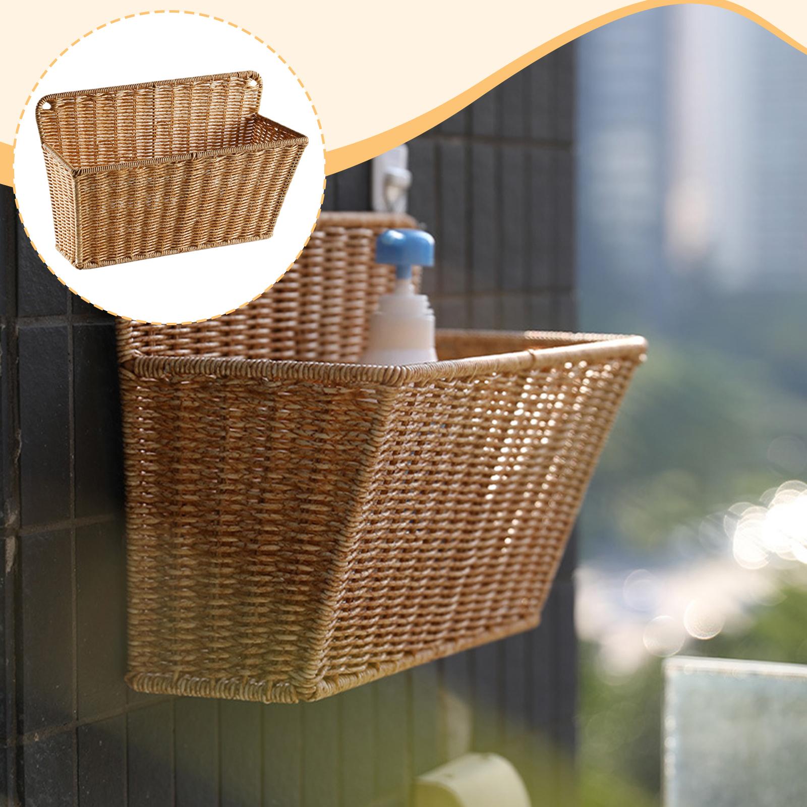 Cesto Organizador de Parede Es - Home Essentials Bathroom Storage avaliação e preço