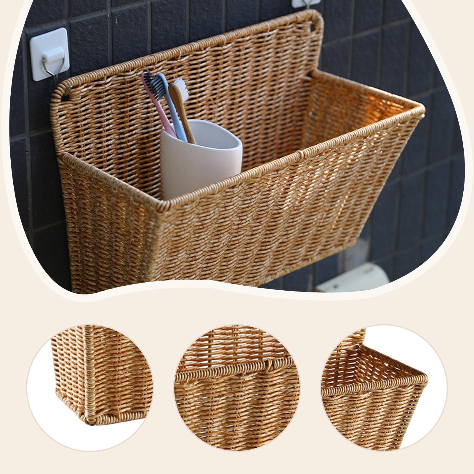 Cesto Organizador de Parede Es - Home Essentials Bathroom Storage avaliação e preço