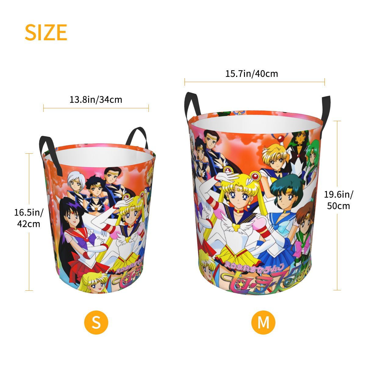 Cesto de roupa Sailor Chibi Mo - Home Bathroom Gadgets avaliação e preço