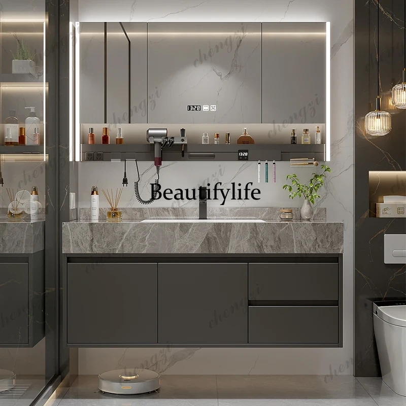 Armário Organizador A68 com Es - Home Bathroom Vanity Combo avaliação e preço