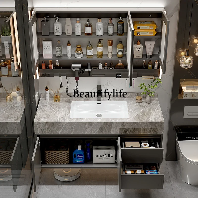 Armário Organizador A68 com Es - Home Bathroom Vanity Combo avaliação e preço