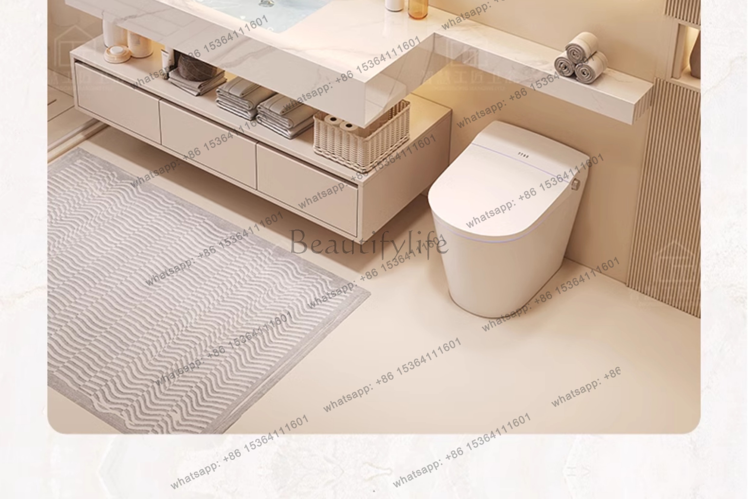 Armário de Banheiro Moderno LJ - Home Bathroom Vanity Combo avaliação e preço