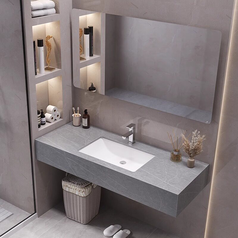 Armário de Banheiro Moderno co - Home Bathroom Vanity Combo avaliação e preço