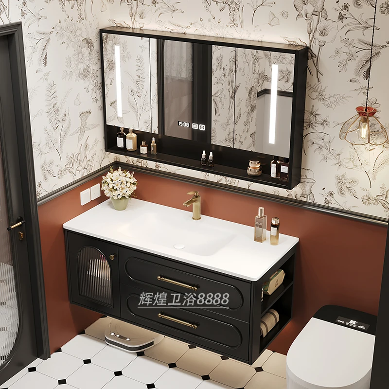 Armários de banheiro luxuosos  - Home Bathroom Vanity Combo avaliação e preço