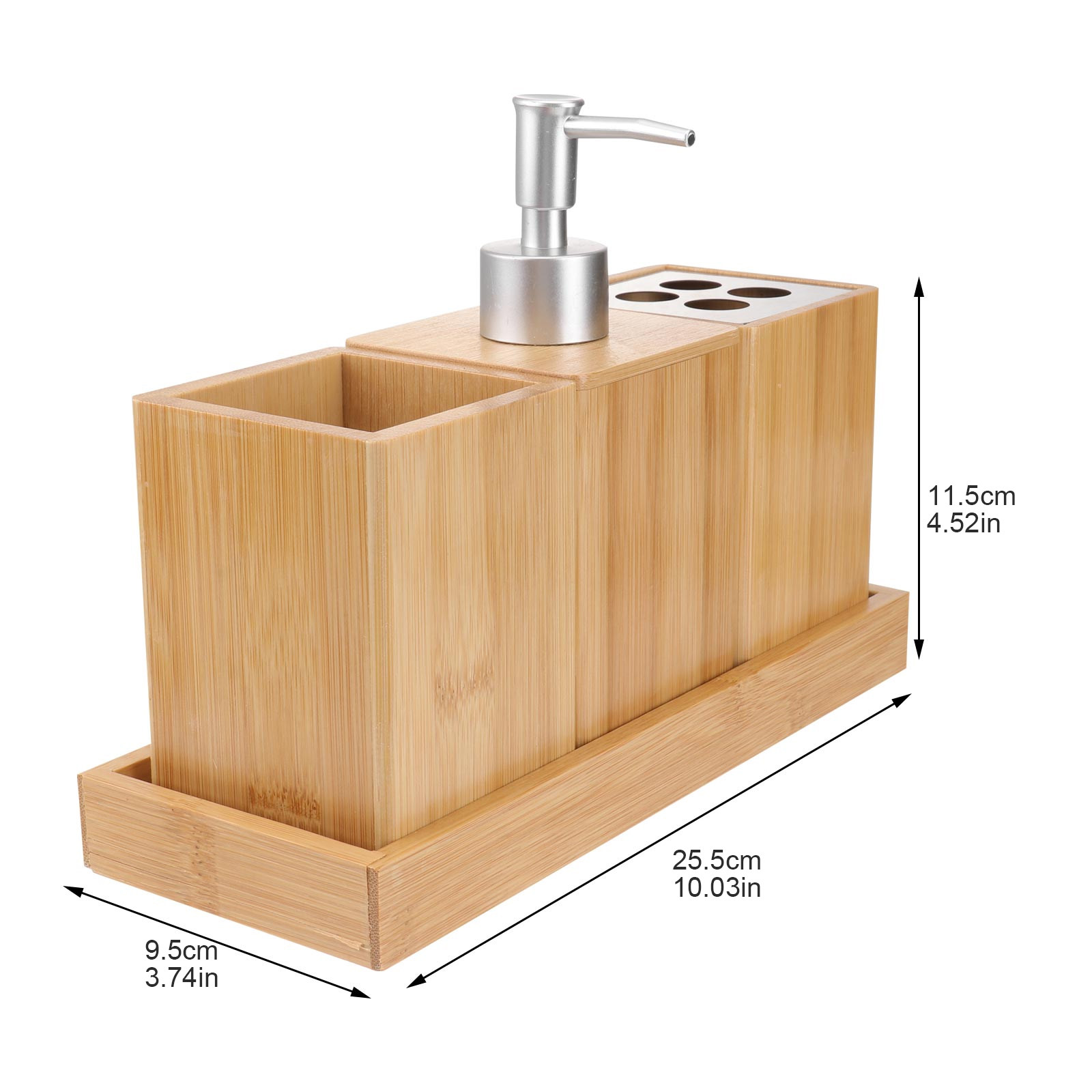 Conjunto de 4 Peças de Acessór - Home Essentials Bathroom Accessories avaliação e preço