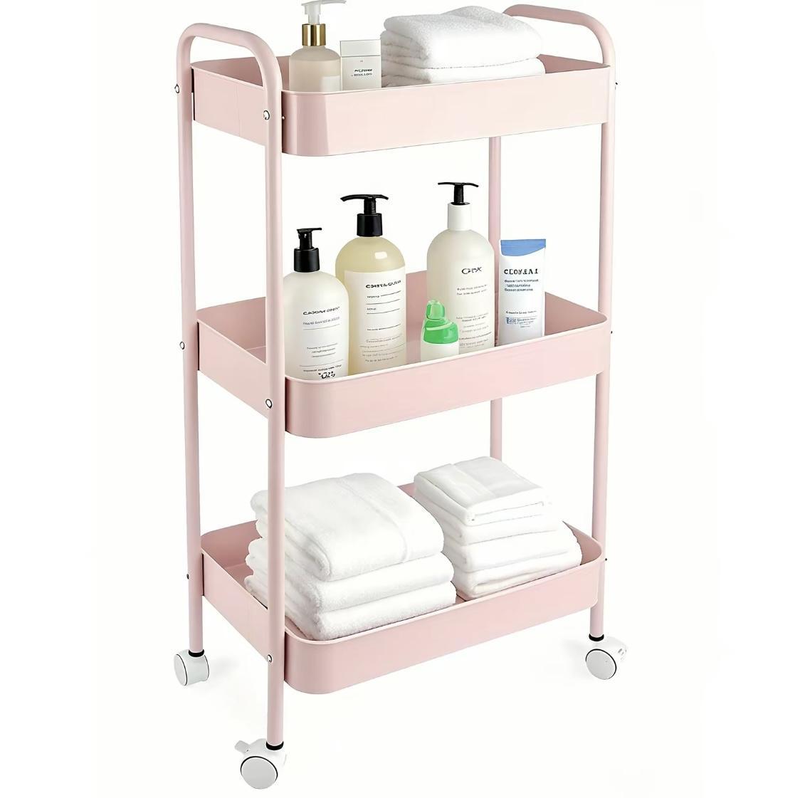 Carrinho de Armazenamento de 3 - Home Bathroom Organizer avaliação e preço