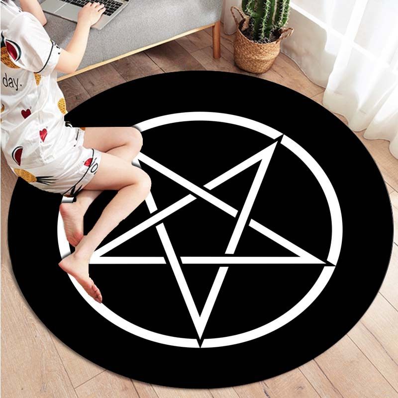 Tapete de Veludo Curto Circula - Home Bathroom Wear avaliação e preço