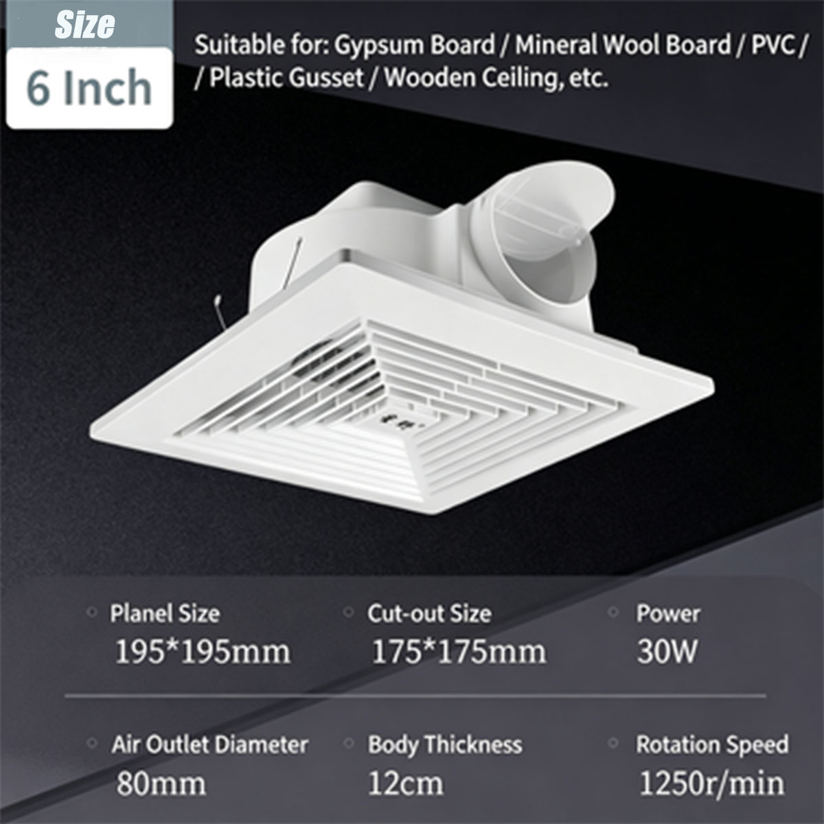 Ventilador de Exaustão Dutoado - Home Bathroom Ventilation avaliação e preço