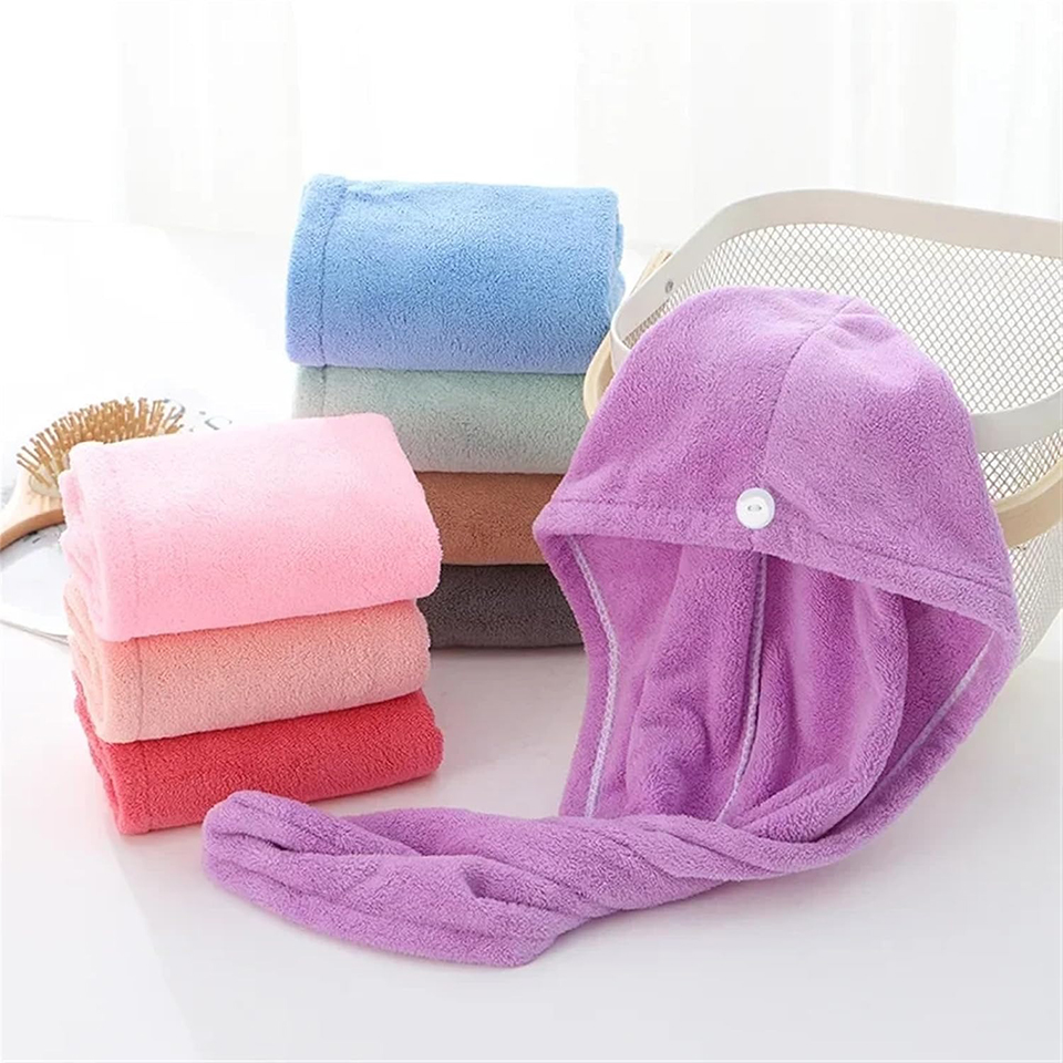 1PC Touca de Cabelo de Microfi - Home Bathroom Gadgets avaliação e preço
