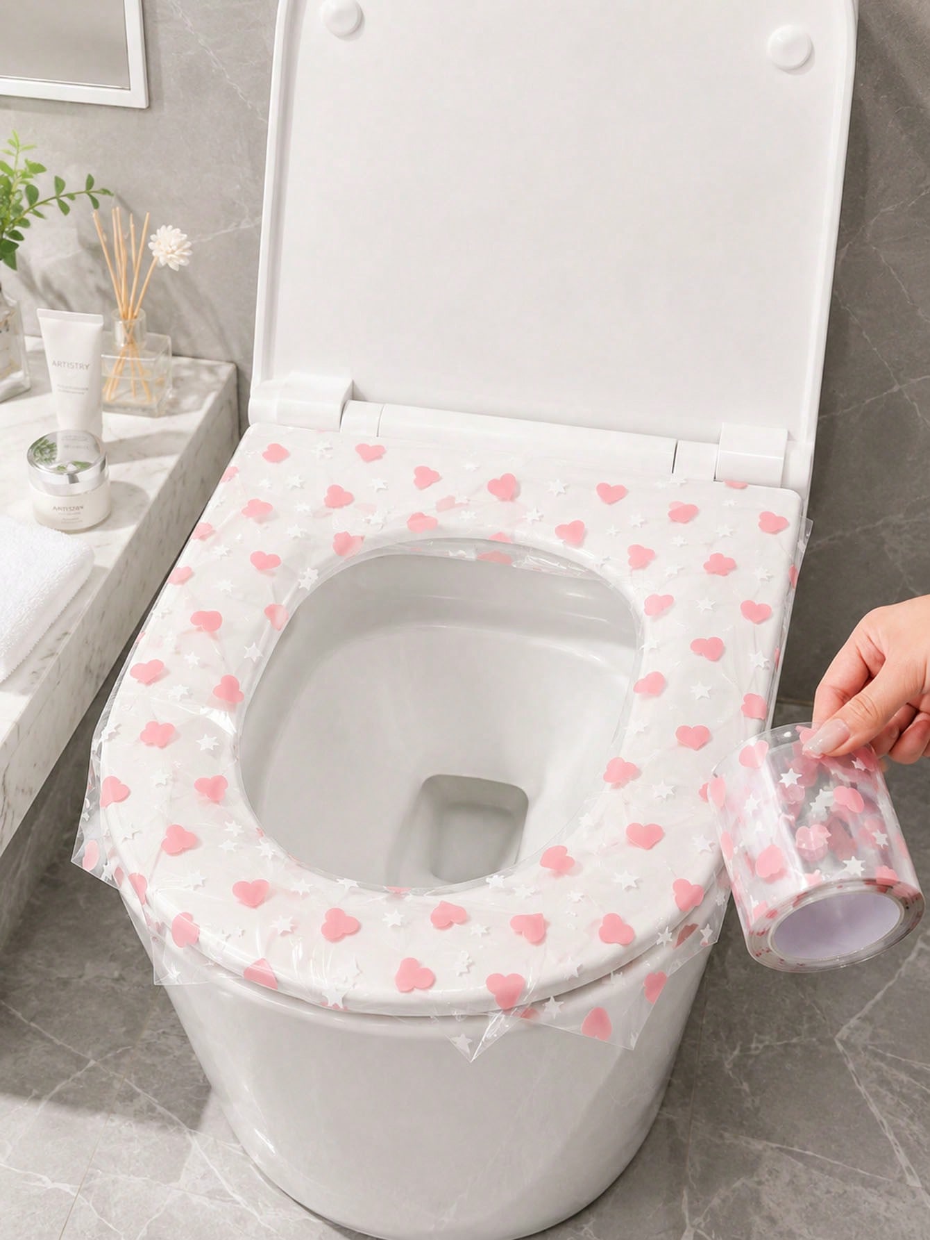 133 unidades/rolo de protetore - Home Bathroom Gadgets avaliação e preço