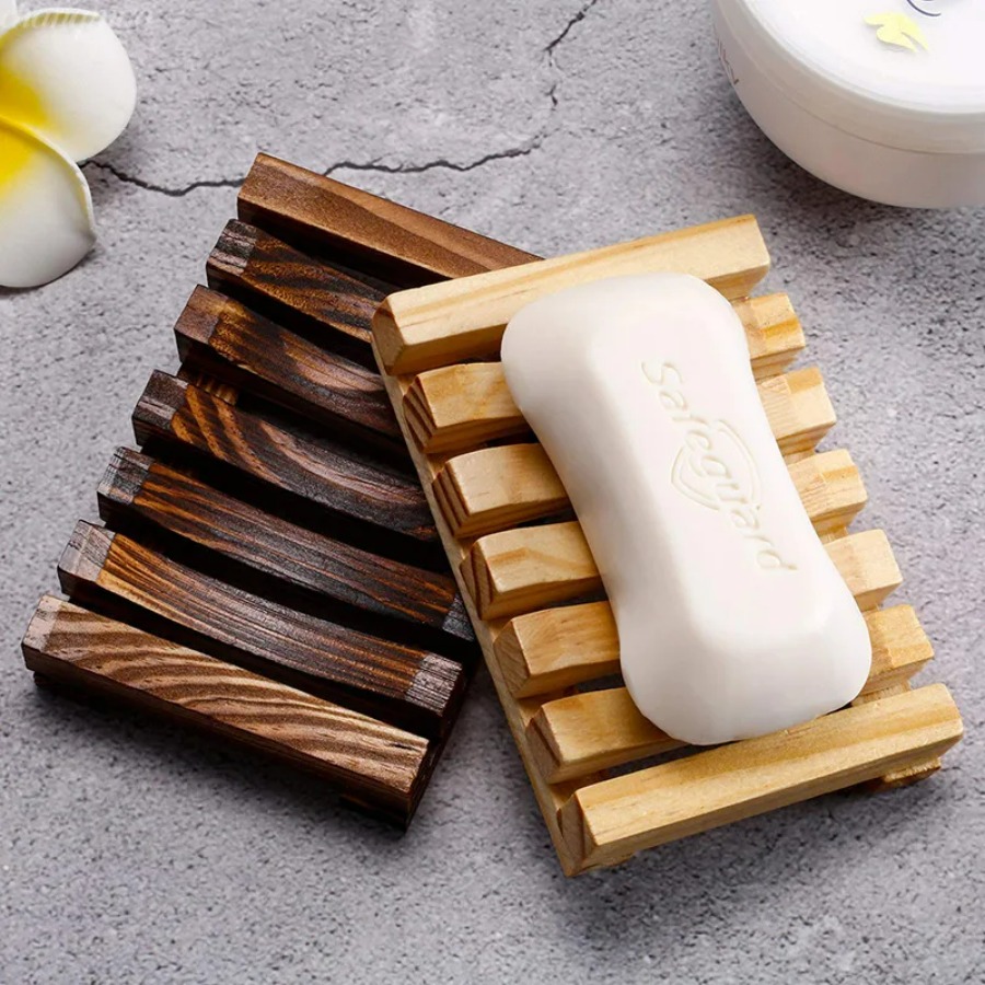 Suporte de Sabonete de Bambu N - Home Essentials Bathroom Storage avaliação e preço