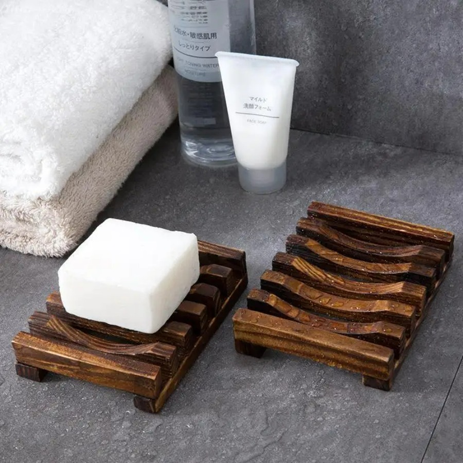 Suporte de Sabonete de Bambu N - Home Essentials Bathroom Storage avaliação e preço
