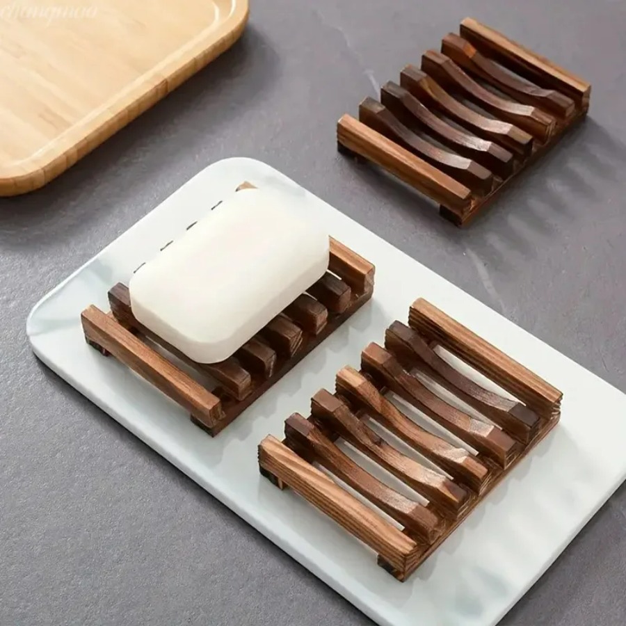 Suporte de Sabonete de Bambu N - Home Essentials Bathroom Storage avaliação e preço