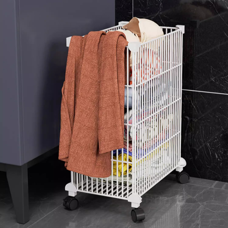 ‌ Cesto para roupas com rodinh - Home Bathroom Ventilation avaliação e preço