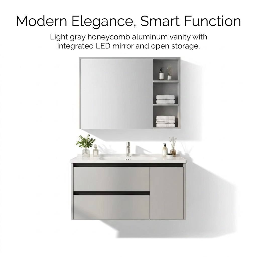 Armário de Banheiro Moderno Ec - Home Bathroom Vanity Combo avaliação e preço