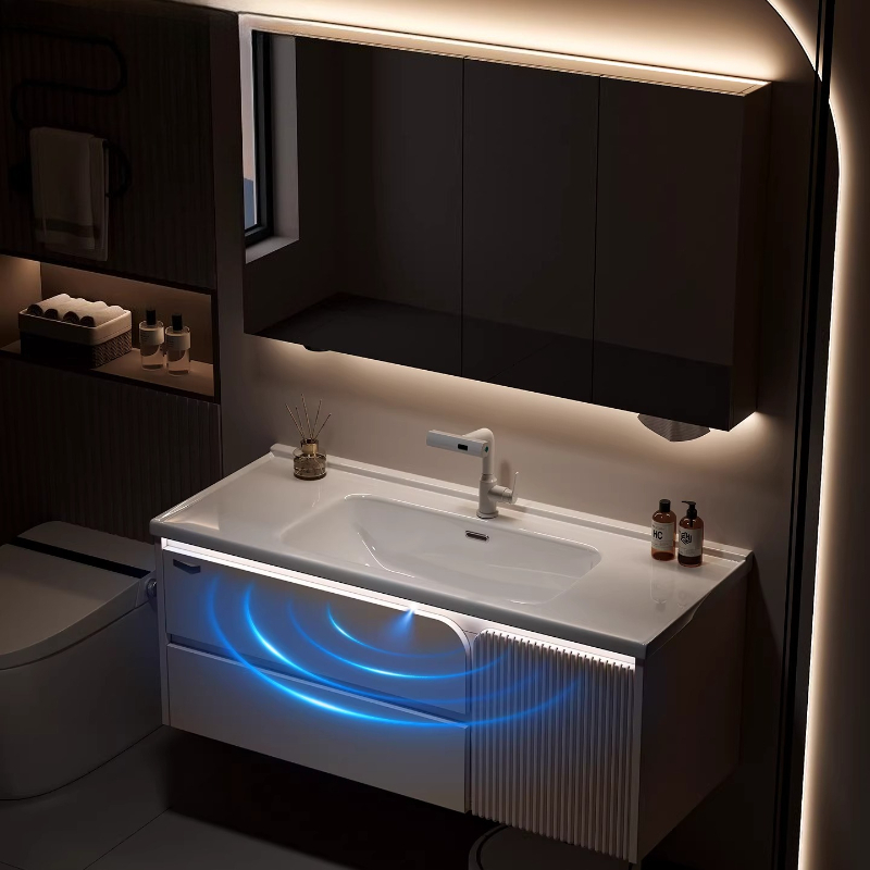 # Armário de banheiro integrad - Home Bathroom Vanity Combo avaliação e preço