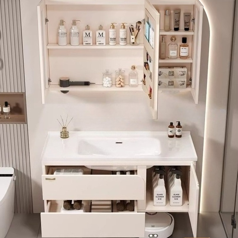 # Armário de banheiro integrad - Home Bathroom Vanity Combo avaliação e preço